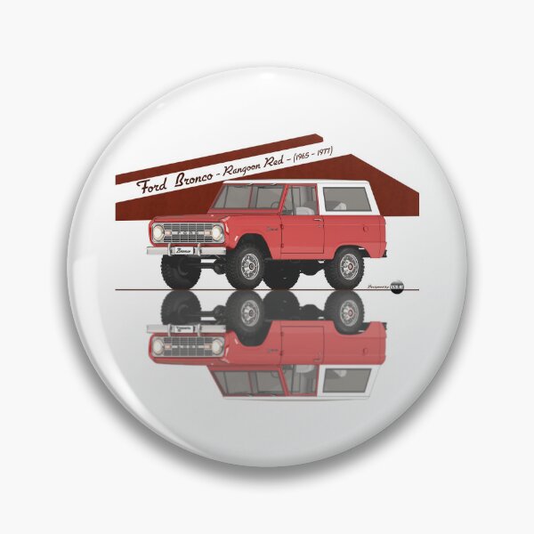 Item preview, Ford Bronco - Rangoon Red (1965–1977) – The Original 4x4 designed and sold by Azaziel.