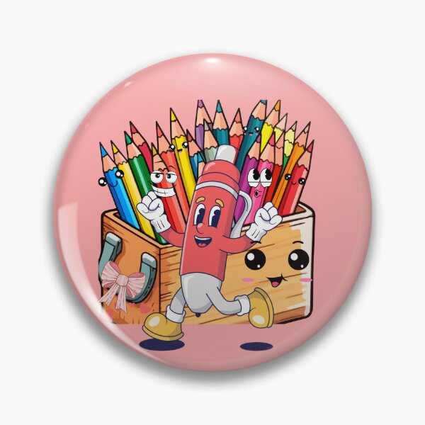 Item preview, Fournitures Scolaires Mignonnes – Rentrée Scolaire Amusante Cute School Supplies Cartoon – Back to School Fun designed and sold by Drawingshirts.