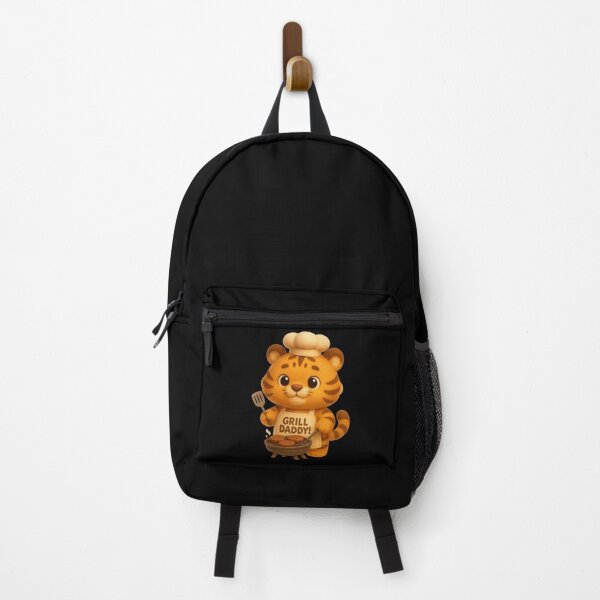 Item preview, Grill Daddy Tiger - King of the BBQ Cuteness Father's Day Design designed and sold by Moons Studio.