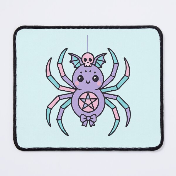 Item preview, Cute Halloween pastel goth aesthetic spider designed and sold by FatBirdie.