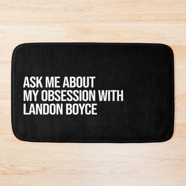 Item preview, Ask me About my Obsession with Landon Boyce designed and sold by deluluhaze.