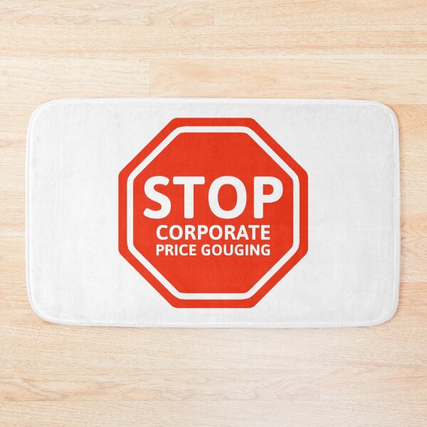Item preview, Stop corporate price gauging  designed and sold by Rachel the Artist .