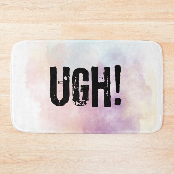 Item preview, Ugh on watercolor background - kpop designed and sold by LiskoDesign.