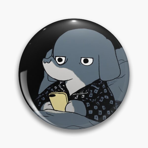Item preview, Elephant playing smartphone, chilling in bed designed and sold by 516 Studio.