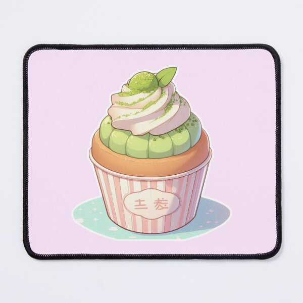 Item preview, Kawaii Matcha Dessert – Cute Japanese Anime Manga Style Sweets designed and sold by Sugar Wisdom .