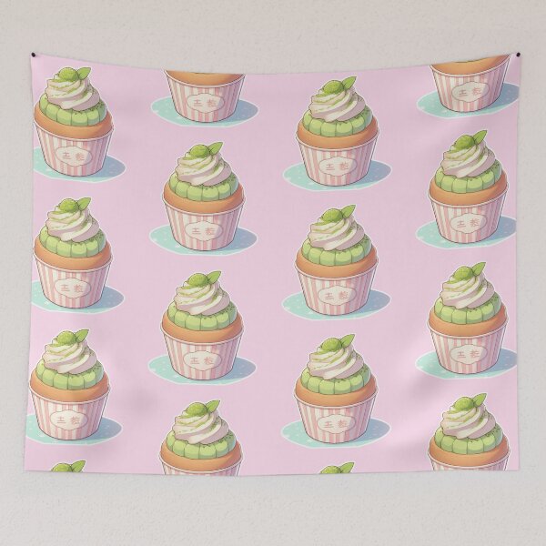 Item preview, Kawaii Matcha Dessert – Cute Japanese Anime Manga Style Sweets designed and sold by Sugar Wisdom .