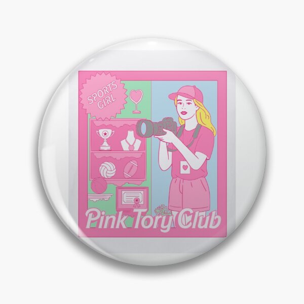 Item preview, Pink Tory Club- sports girl photographer designed and sold by ToryLennyPhotos.