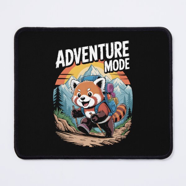 Item preview, Hiking Panda Backpacking T-Shirt - Cute Trail Adventure Panda for Outdoor Lovers designed and sold by Fragy72.