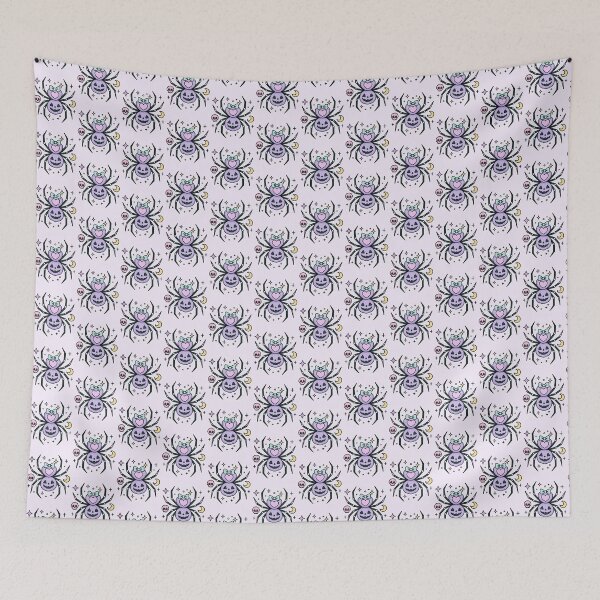 Item preview, Cute Halloween pastel goth aesthetic spider designed and sold by FatBirdie.