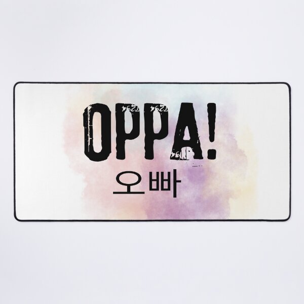 Aperçu de l'œuvre Oppa - coréen - frère aîné/homme - kpop créée et vendue par LiskoDesign.
