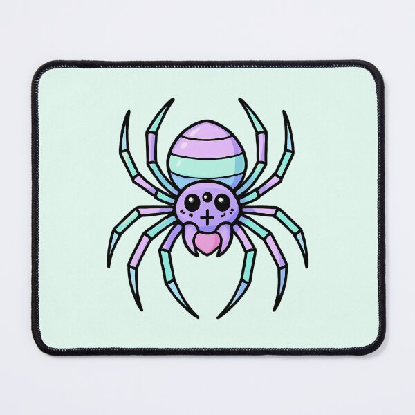 Item preview, Cute Halloween pastel goth aesthetic spider designed and sold by FatBirdie.