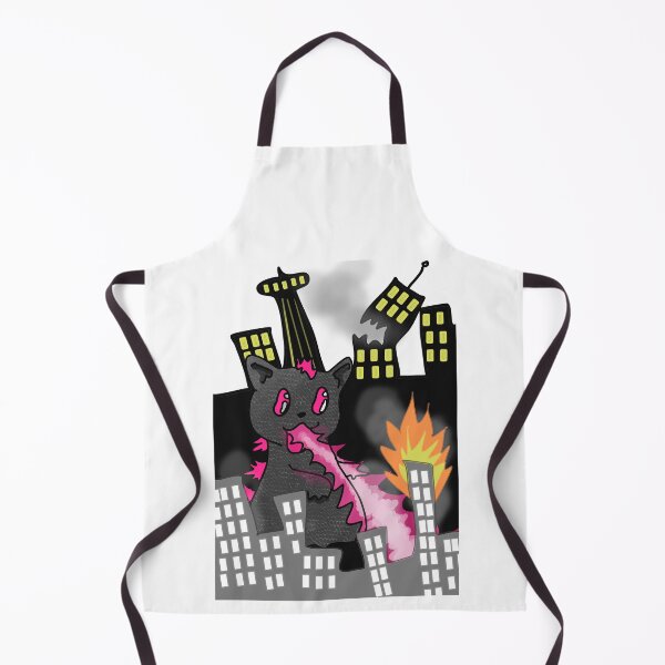 Item preview, HalfCatZilla: Oh no! There goes Tokyo! designed and sold by Milk on Cake.