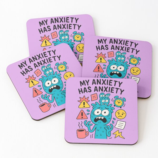 Item preview, My Anxiety Has Anxiety – Funny Design – Funny Phrase designed and sold by G-A-D-U.