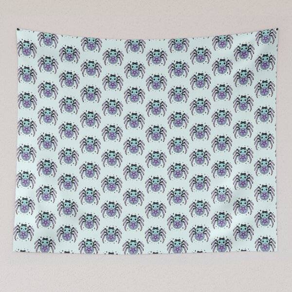 Item preview, Cute Halloween pastel goth aesthetic spider designed and sold by FatBirdie.