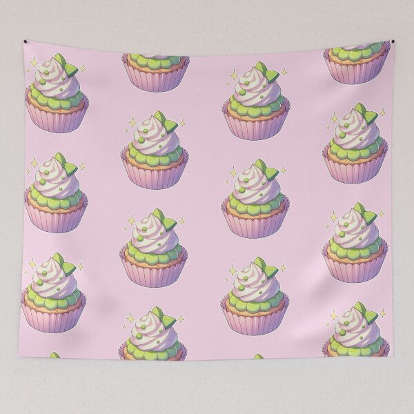 Item preview, Kawaii Matcha Dessert – Cute Japanese Anime Manga Style Sweets designed and sold by Sugar Wisdom .
