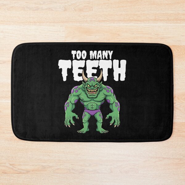 Item preview, TOO MANY TEETH - MONSTER HALLOWEEN designed and sold by KEF Custom.