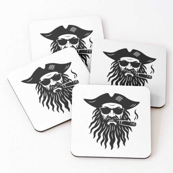 Item preview, Blackbeard the Pirate Wearing Shades designed and sold by JDOK.