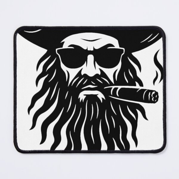Item preview, Blackbeard the Pirate Wearing Shades designed and sold by JDOK.