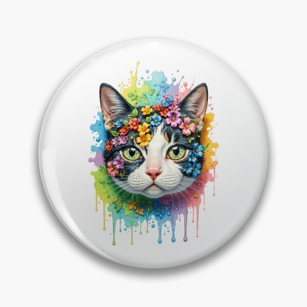 Item preview, cat designed and sold by QuanntixArt.