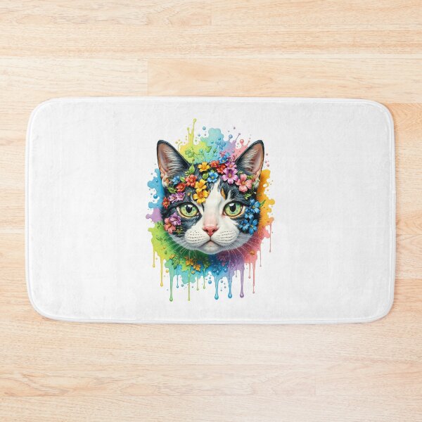 Item preview, cat designed and sold by QuanntixArt.