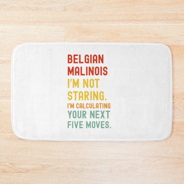 Item preview, Belgian Malinois Funny Quote Vintage Dog Owner Mom Dad Birthday Christmas Gift designed and sold by AImazeD.