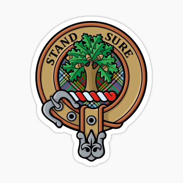 Item preview, Clan Anderson Crest over Tartan designed and sold by sifis.