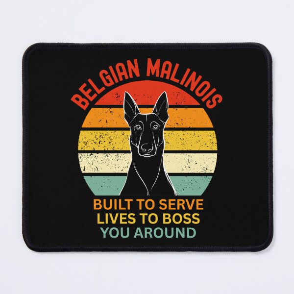 Item preview, Belgian Malinois Funny Quote Vintage Dog Owner Mom Dad Birthday Christmas Gift designed and sold by AImazeD.