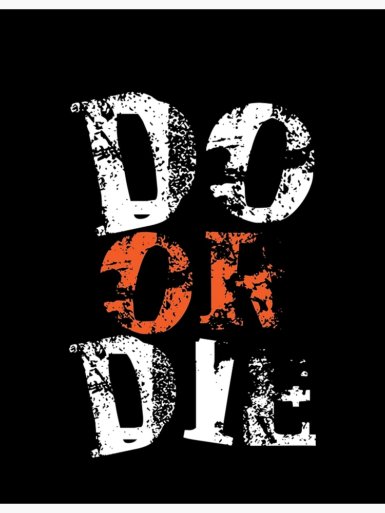 Do or Die | Intense Gym Vibes Typography Design