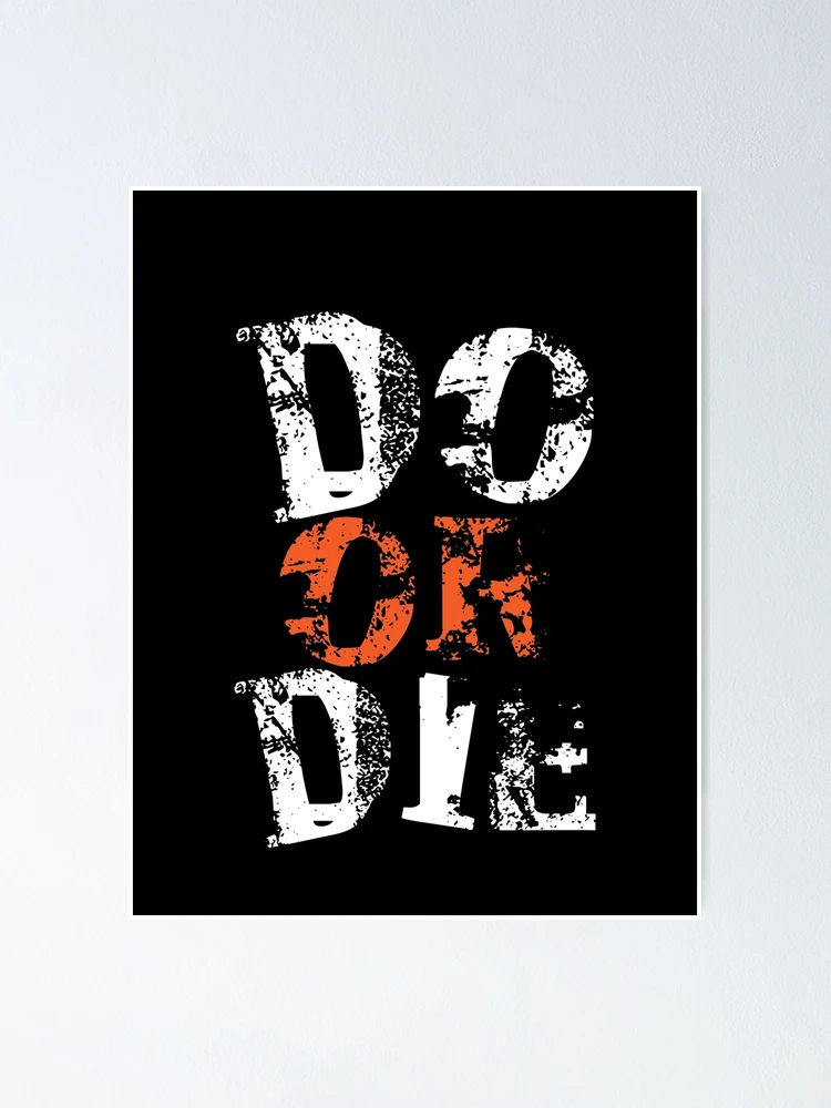Do or Die | Intense Gym Vibes Typography Design