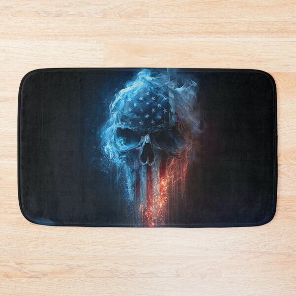 Item preview, American Flag and Skull Art designed and sold by Jades-Corner.