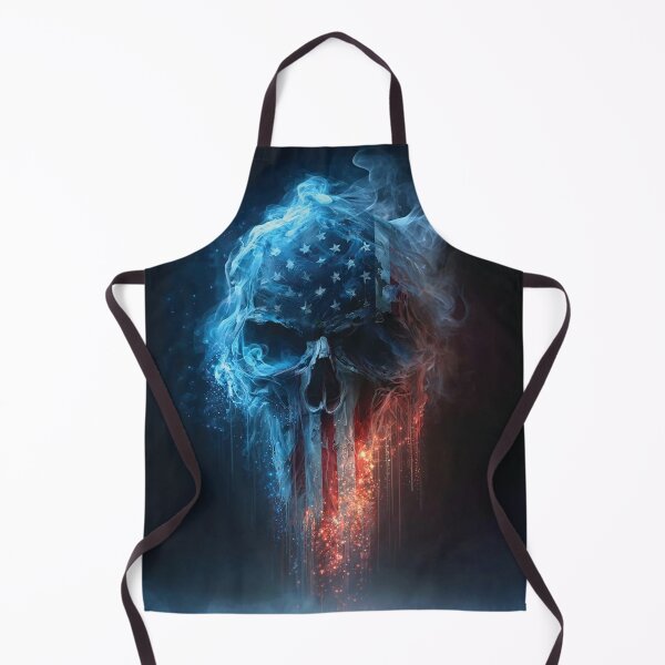 Item preview, American Flag and Skull Art designed and sold by Jades-Corner.