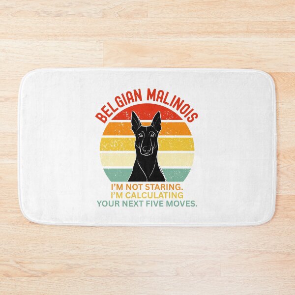 Item preview, Belgian Malinois Funny Quote Vintage Dog Owner Mom Dad Birthday Christmas Gift designed and sold by AImazeD.