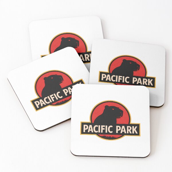 Item preview, Pacific Park – Capybara Parody Logo (Retro Movie Style) designed and sold by H Jonas.