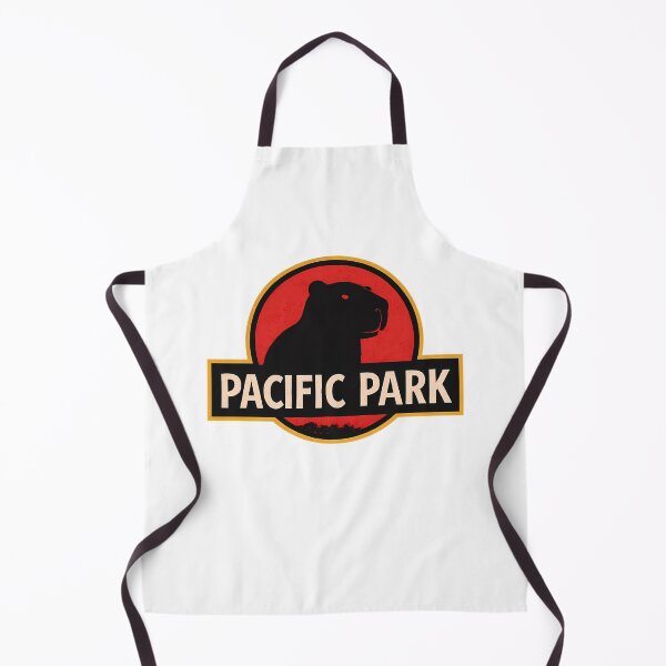 Item preview, Pacific Park – Capybara Parody Logo (Retro Movie Style) designed and sold by H Jonas.
