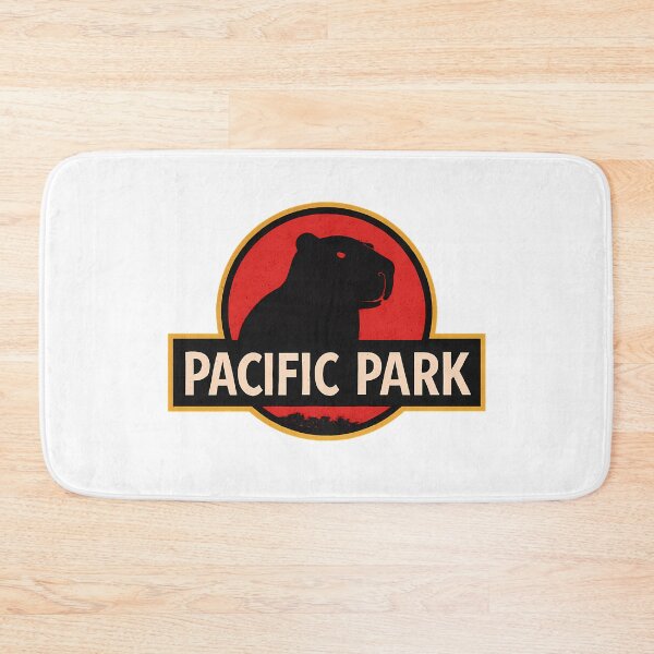 Item preview, Pacific Park – Capybara Parody Logo (Retro Movie Style) designed and sold by H Jonas.