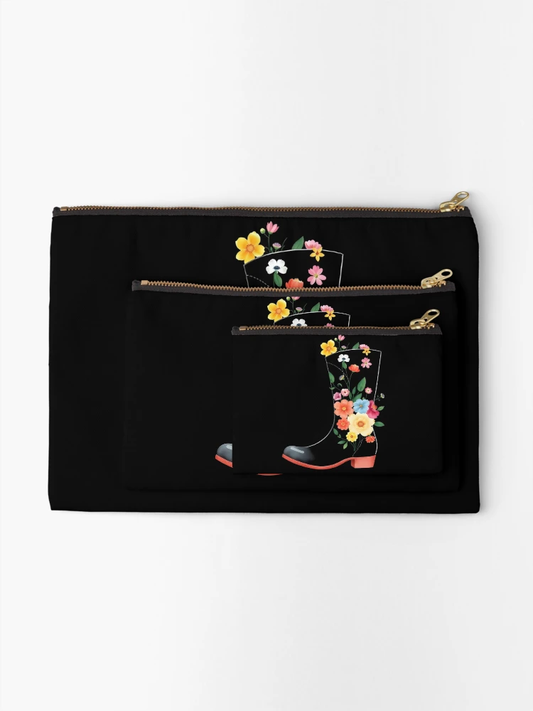 Thumbnail 2 of 4, Zipper Pouch, Spring Boot designed and sold by GraphicsClub.