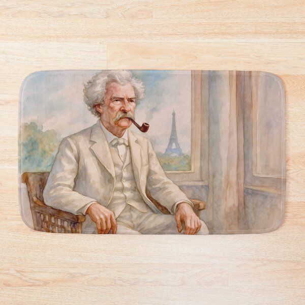 Item preview, Author Mark Twain in Paris designed and sold by Steffani Lehmann.