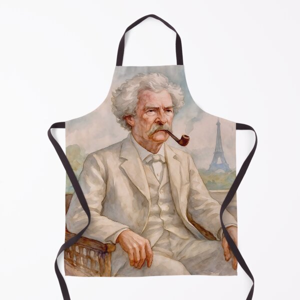 Item preview, Author Mark Twain in Paris designed and sold by Steffani Lehmann.