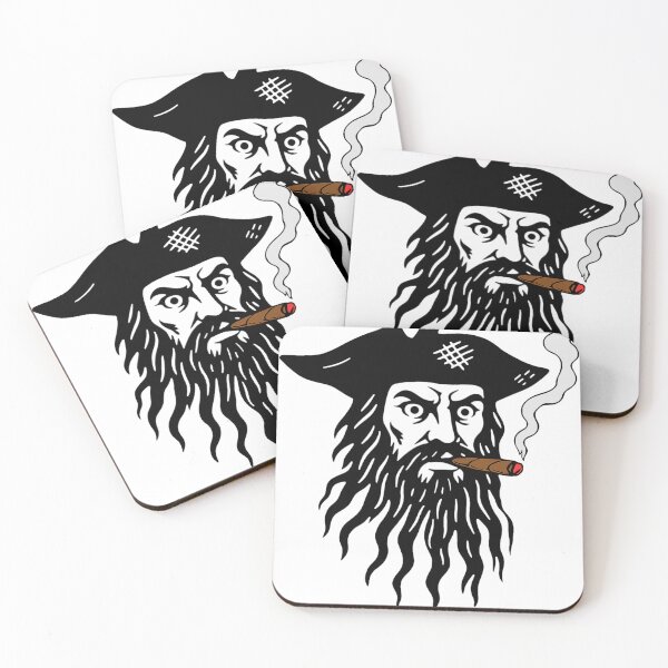 Item preview, Blackbeard the Pirate Smoking designed and sold by JDOK.