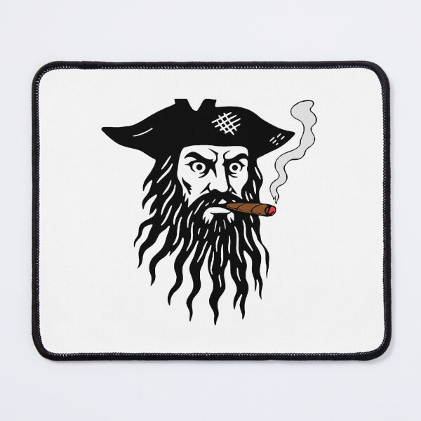 Item preview, Blackbeard the Pirate Smoking designed and sold by JDOK.