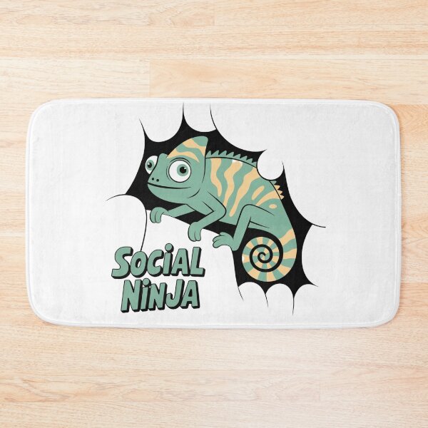 Item preview, Social Ninja – Stealthy Chameleon Design designed and sold by ArtByYunus.