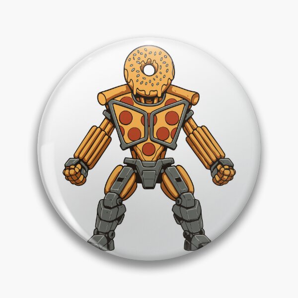 Item preview, Snack Attack Mecha designed and sold by Uglyandcute.