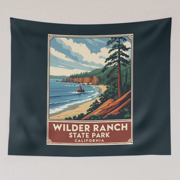 Item preview, Wilder Ranch State Park - California designed and sold by GoodOldVintage.