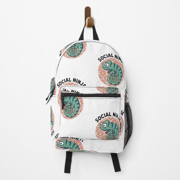 Item preview, Social Ninja – Stealthy Chameleon Design designed and sold by ArtByYunus.