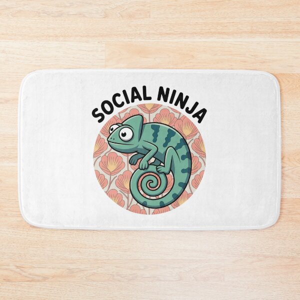 Item preview, Social Ninja – Stealthy Chameleon Design designed and sold by ArtByYunus.