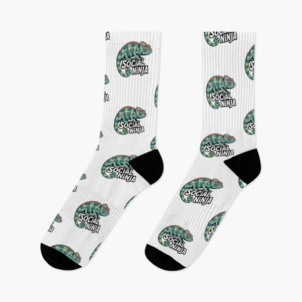 Item preview, Social Ninja – Stealthy Chameleon Design designed and sold by ArtByYunus.