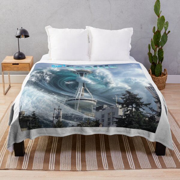 Item preview, The Surf Seattle Print designed and sold by Lichentroupe63.
