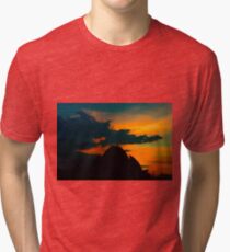 Lotus Temple Tri-blend T-Shirt