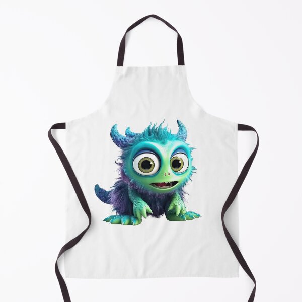 Item preview, Adorable Blue Fantasy Monster, Cute Magical Creature designed and sold by helgekerler.