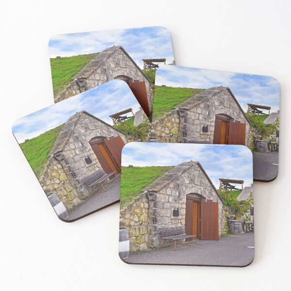 Item preview, Wine cellar of Kellergasse in Purbach, Burgenland,Austria,autumn season designed and sold by goceris.